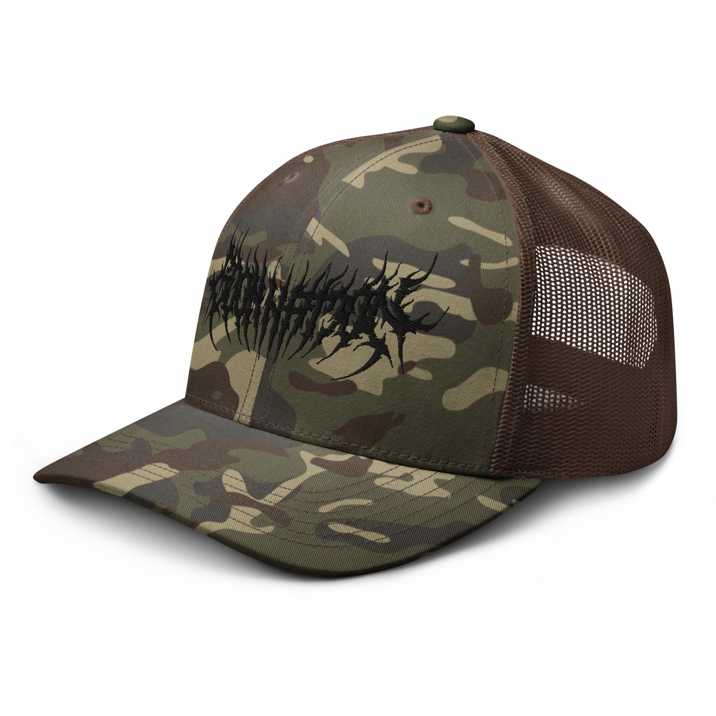 Goon Nation Death Metal Camouflage trucker hat