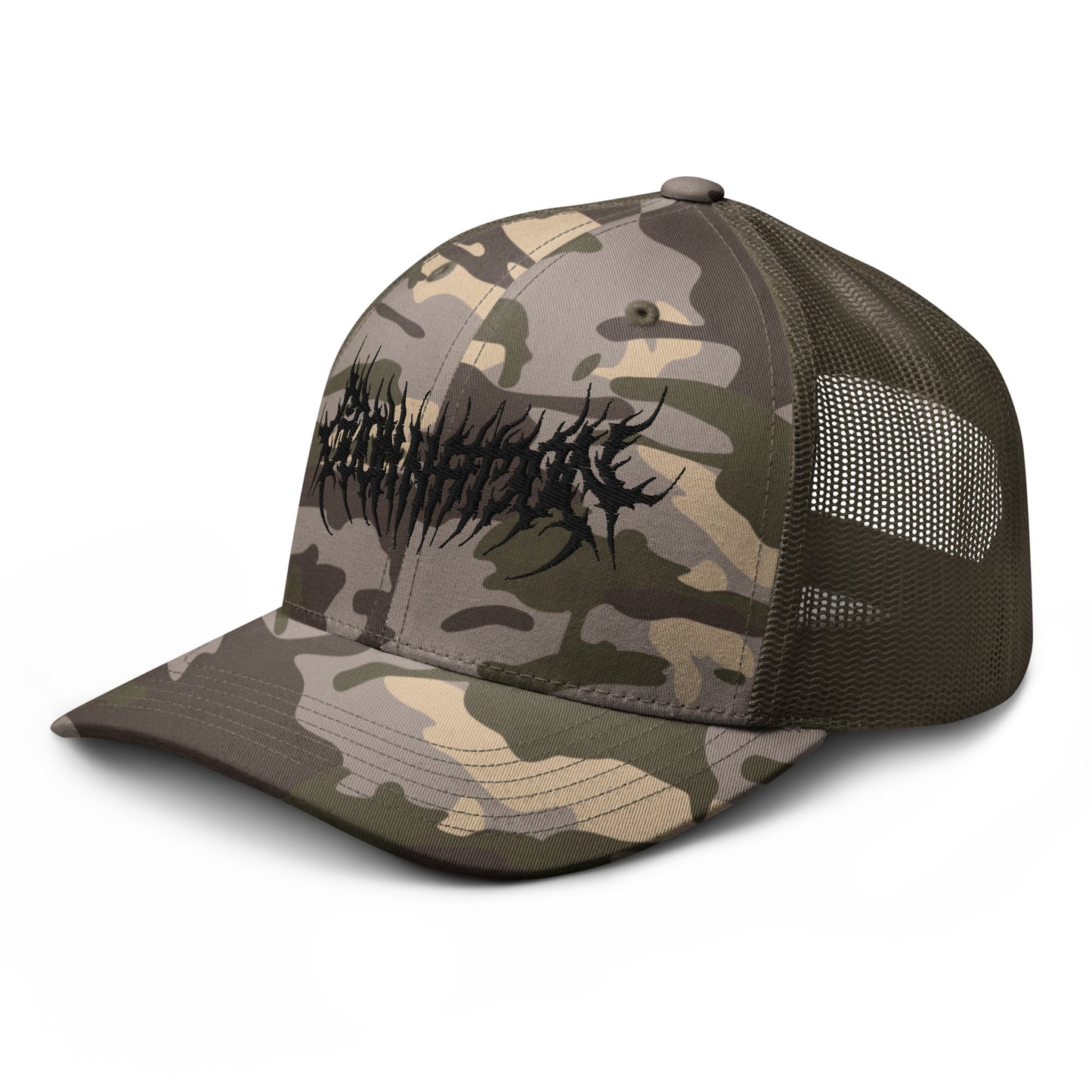 Goon Nation Death Metal Camouflage trucker hat