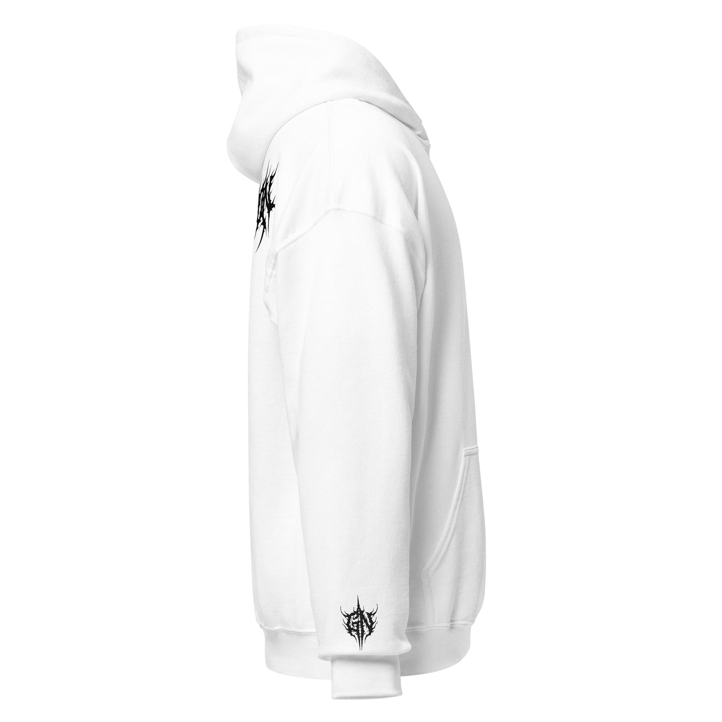 Goon Nation Embroidered Black Death Metal Hoodie