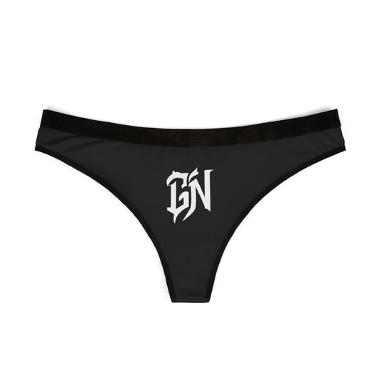 Goon Nation White Logo Women's Thong