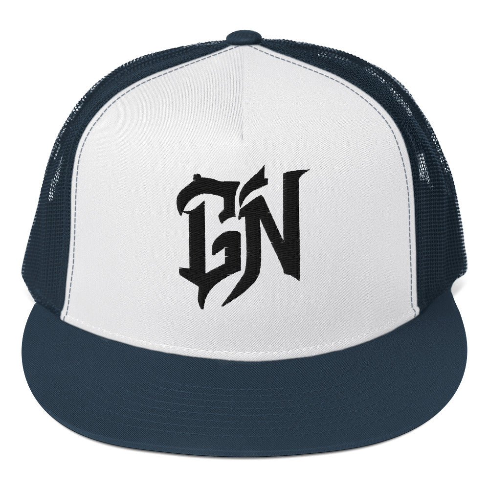 Goon Nation Black Logo Trucker Cap