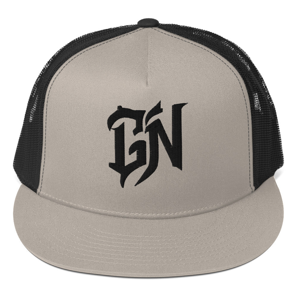 Goon Nation Black Logo Trucker Cap