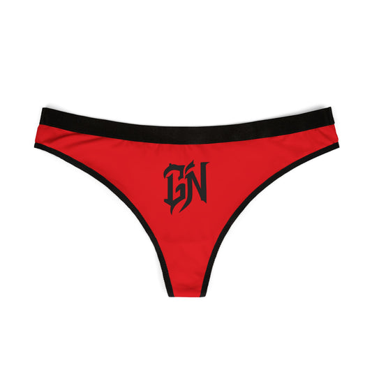 Copy of Goon Nation Black Logo Women's Thong