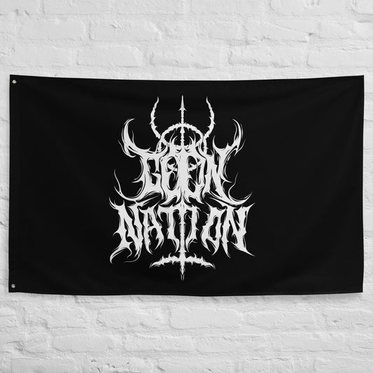 Goon Nation Death Metal Flag