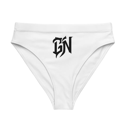 Goon Nation Black Logo High-Waisted Bikini Bottom