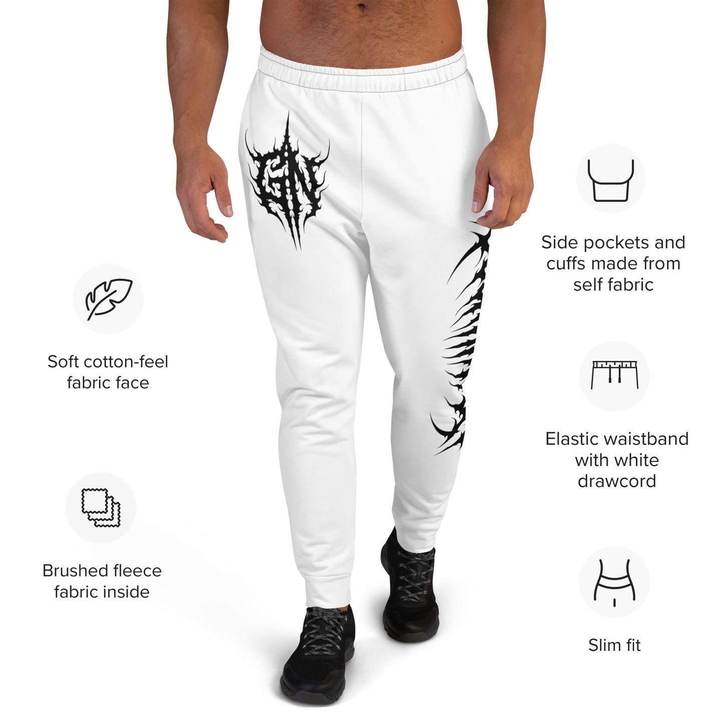 Goon Nation Black Death Metal Men's Joggers