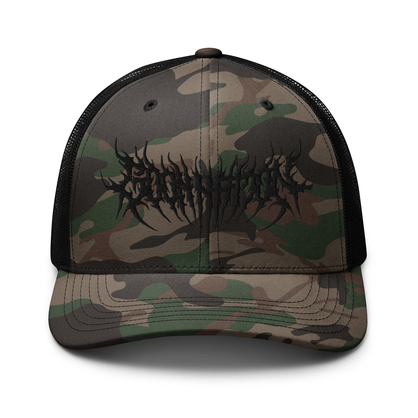 Goon Nation Death Metal Camouflage trucker hat