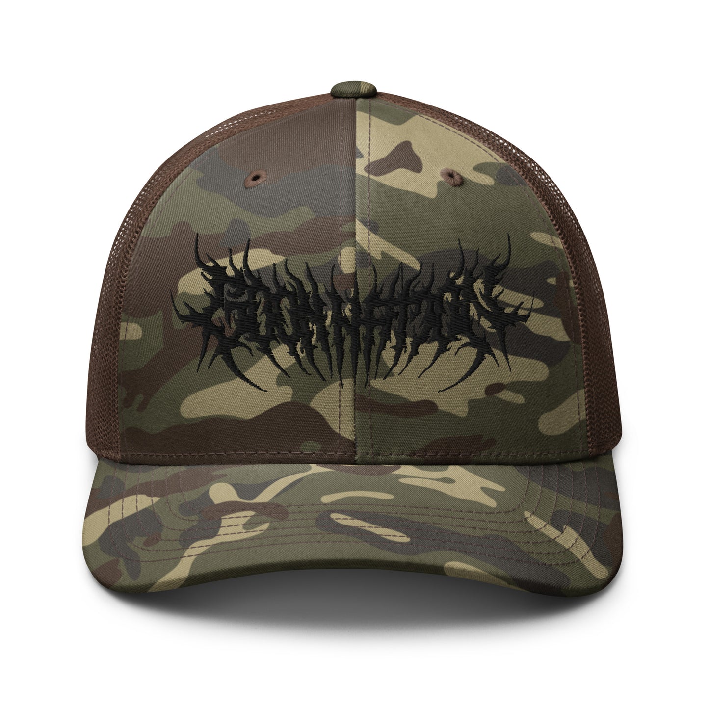 Goon Nation Death Metal Camouflage trucker hat