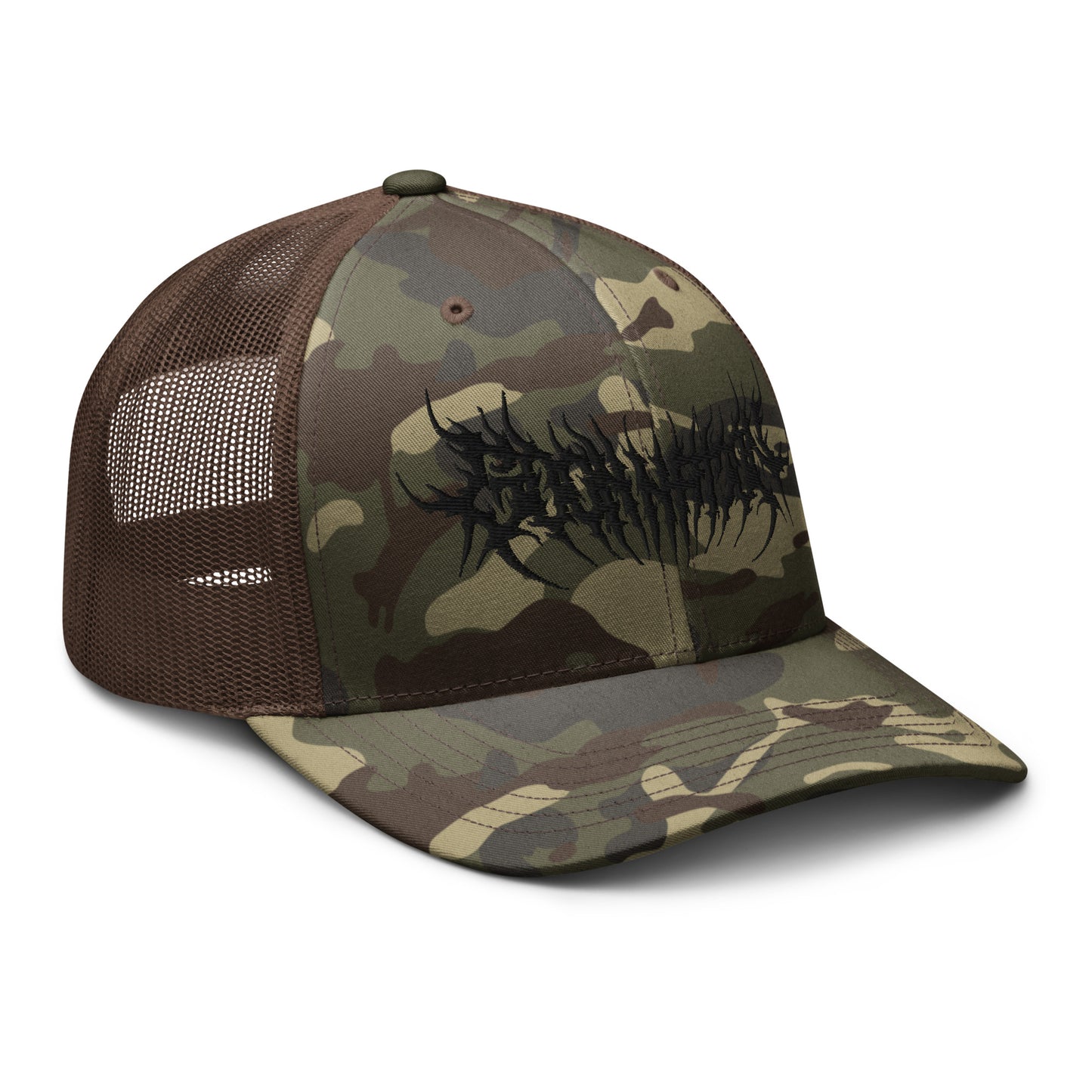 Goon Nation Death Metal Camouflage trucker hat