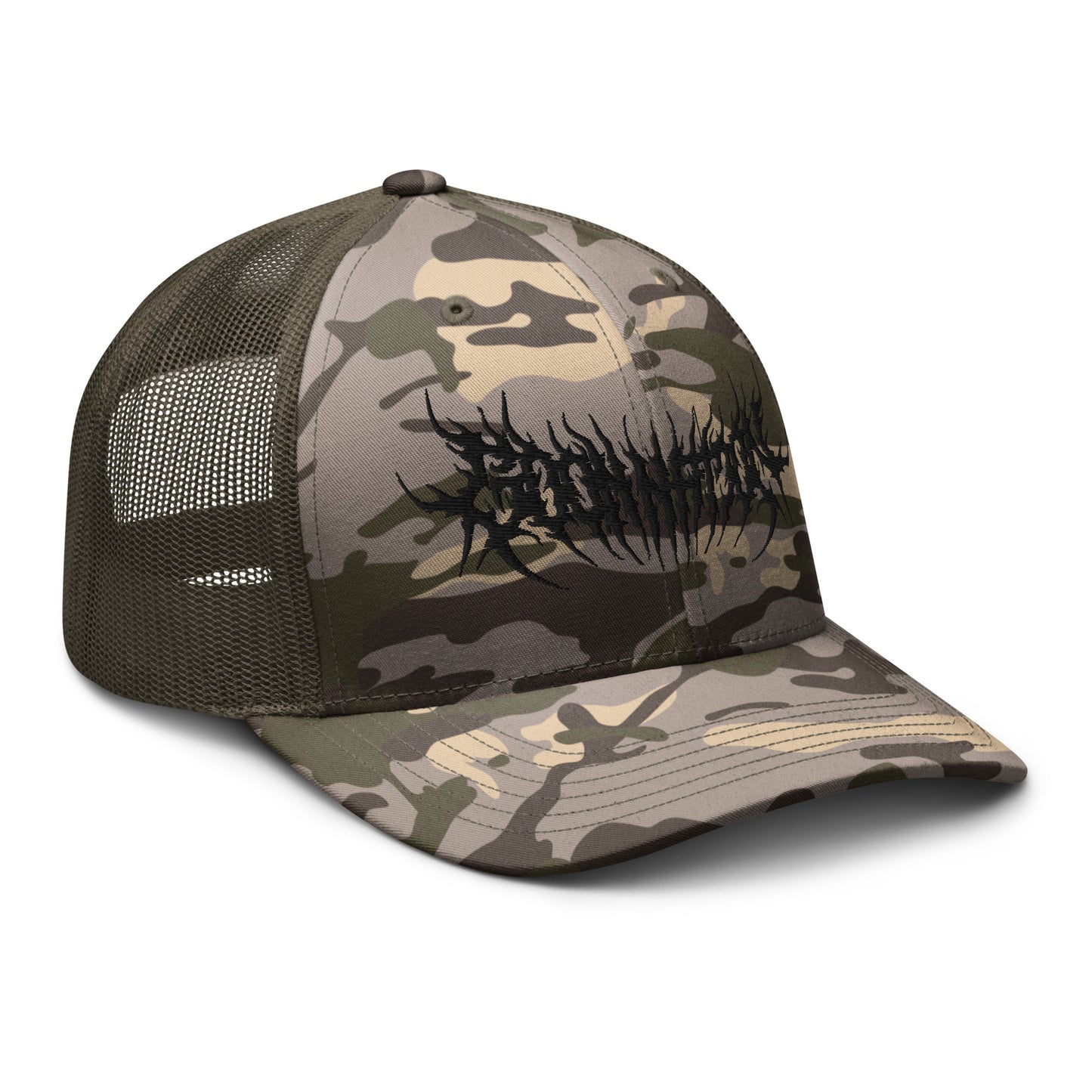 Goon Nation Death Metal Camouflage trucker hat