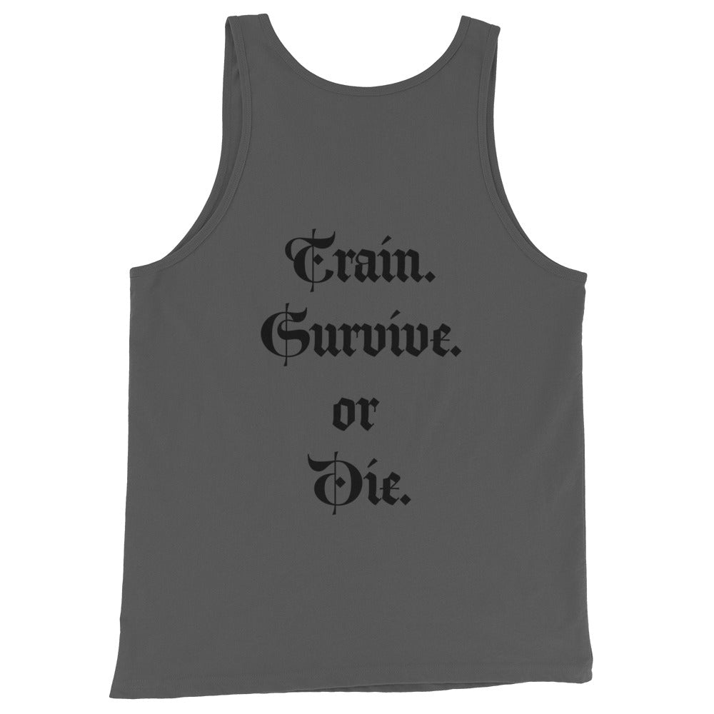 Goon Nation Train. Survive. or Die. Men's Tank Top