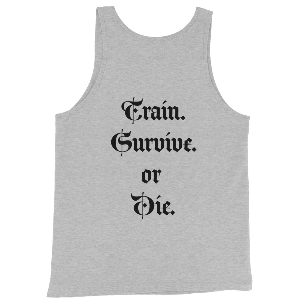 Goon Nation Train. Survive. or Die. Men's Tank Top