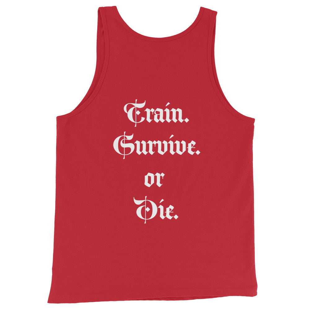 Goon Nation Train. Survive. or Die. Men's Tank Top